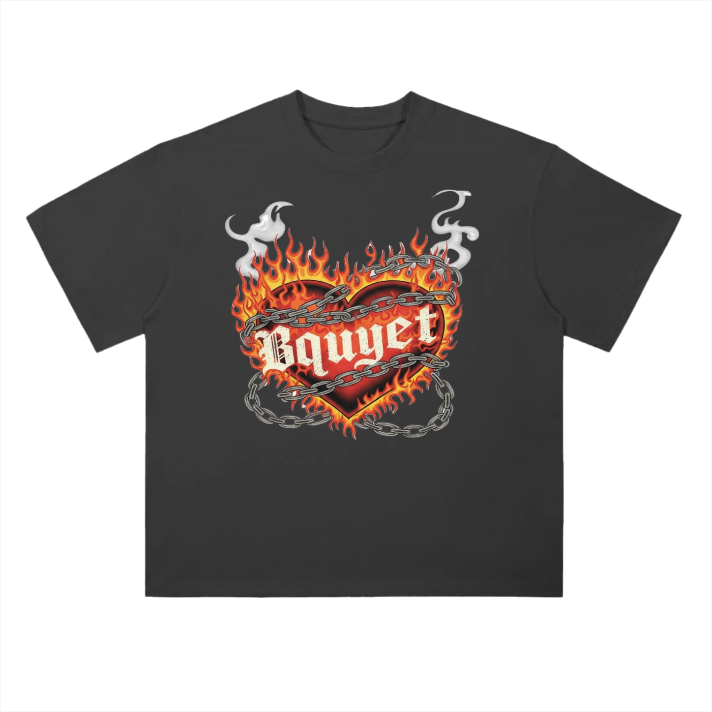 Heavyweight Drop Shoulder Cotton T-Shirt